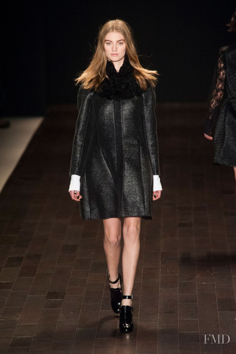 Iris van Berne featured in  the Jill Stuart fashion show for Autumn/Winter 2013