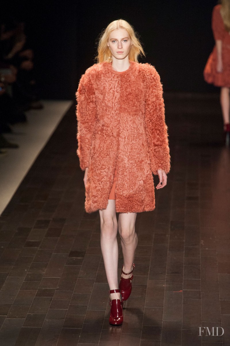 Julia Nobis featured in  the Jill Stuart fashion show for Autumn/Winter 2013