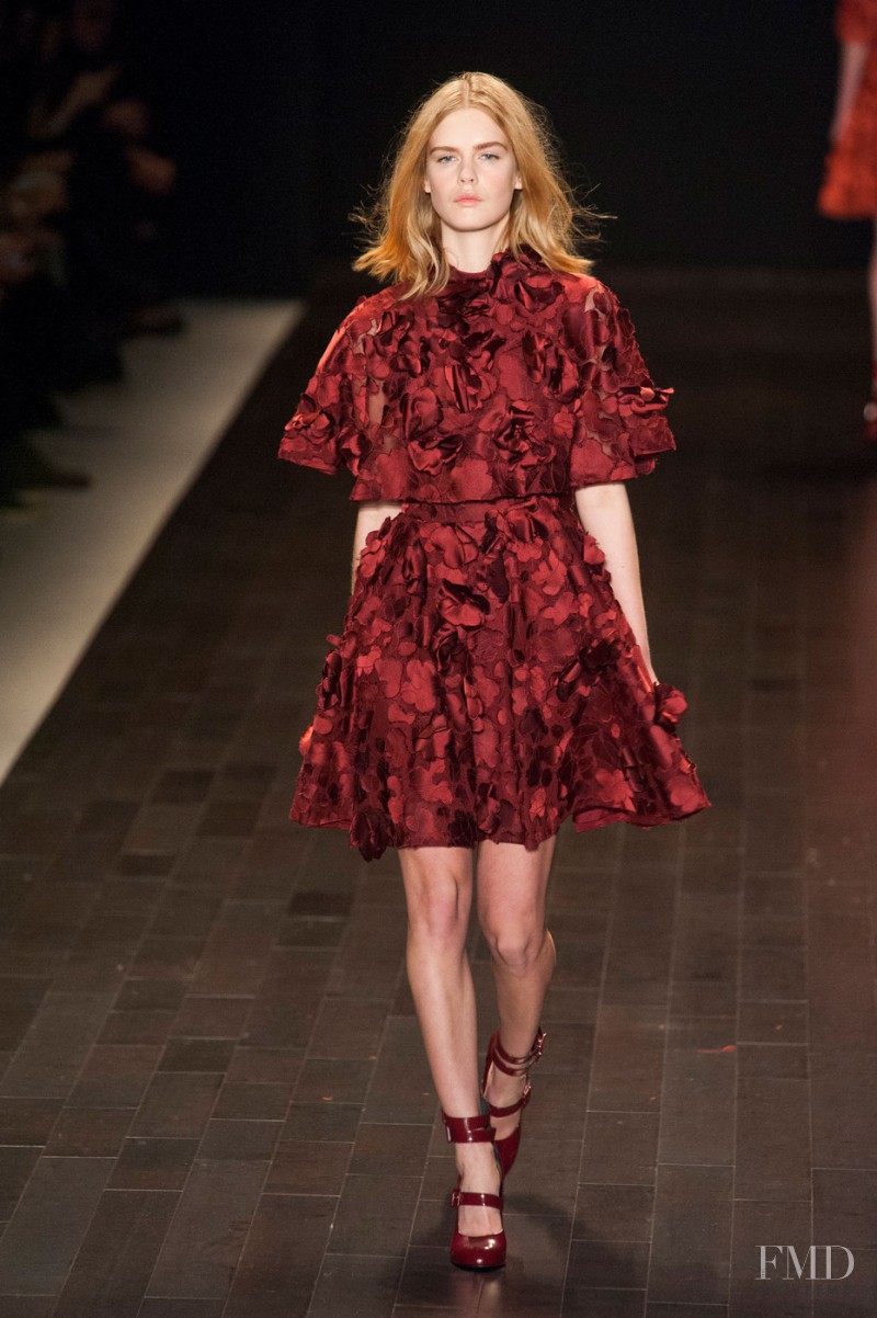 Stina Rapp featured in  the Jill Stuart fashion show for Autumn/Winter 2013