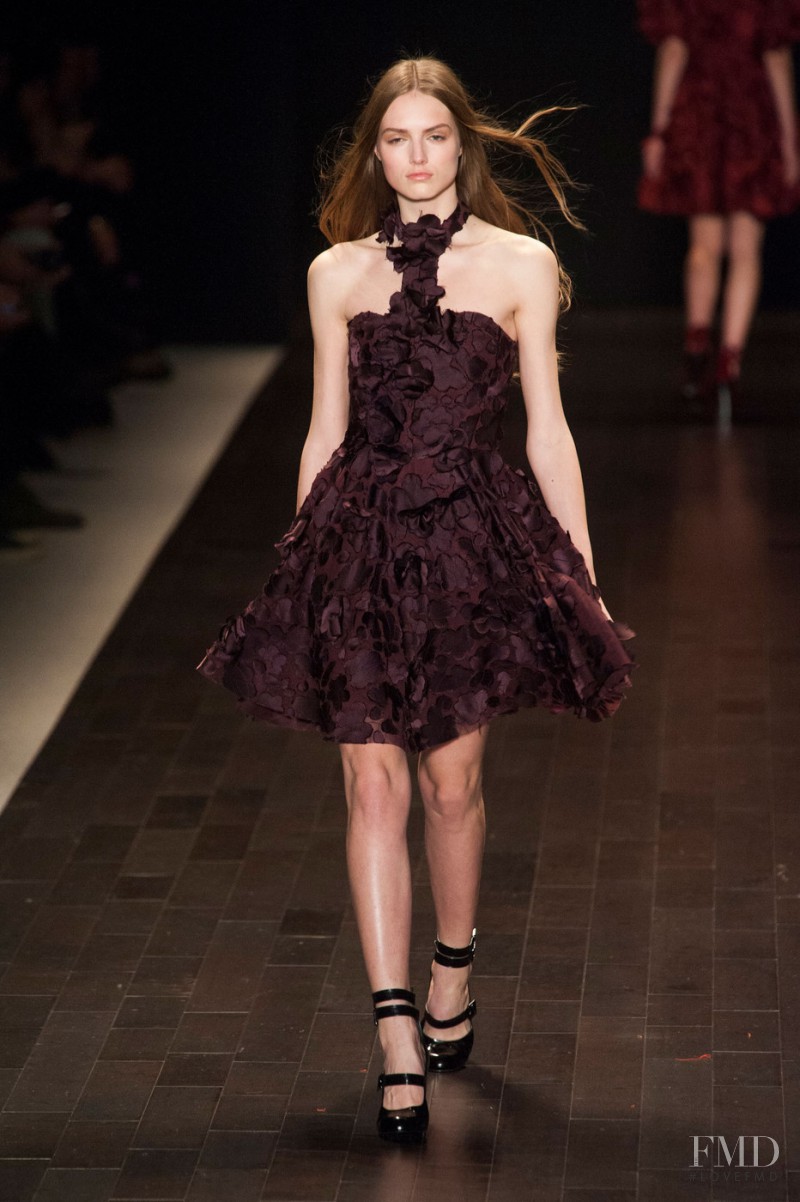 Agne Konciute featured in  the Jill Stuart fashion show for Autumn/Winter 2013