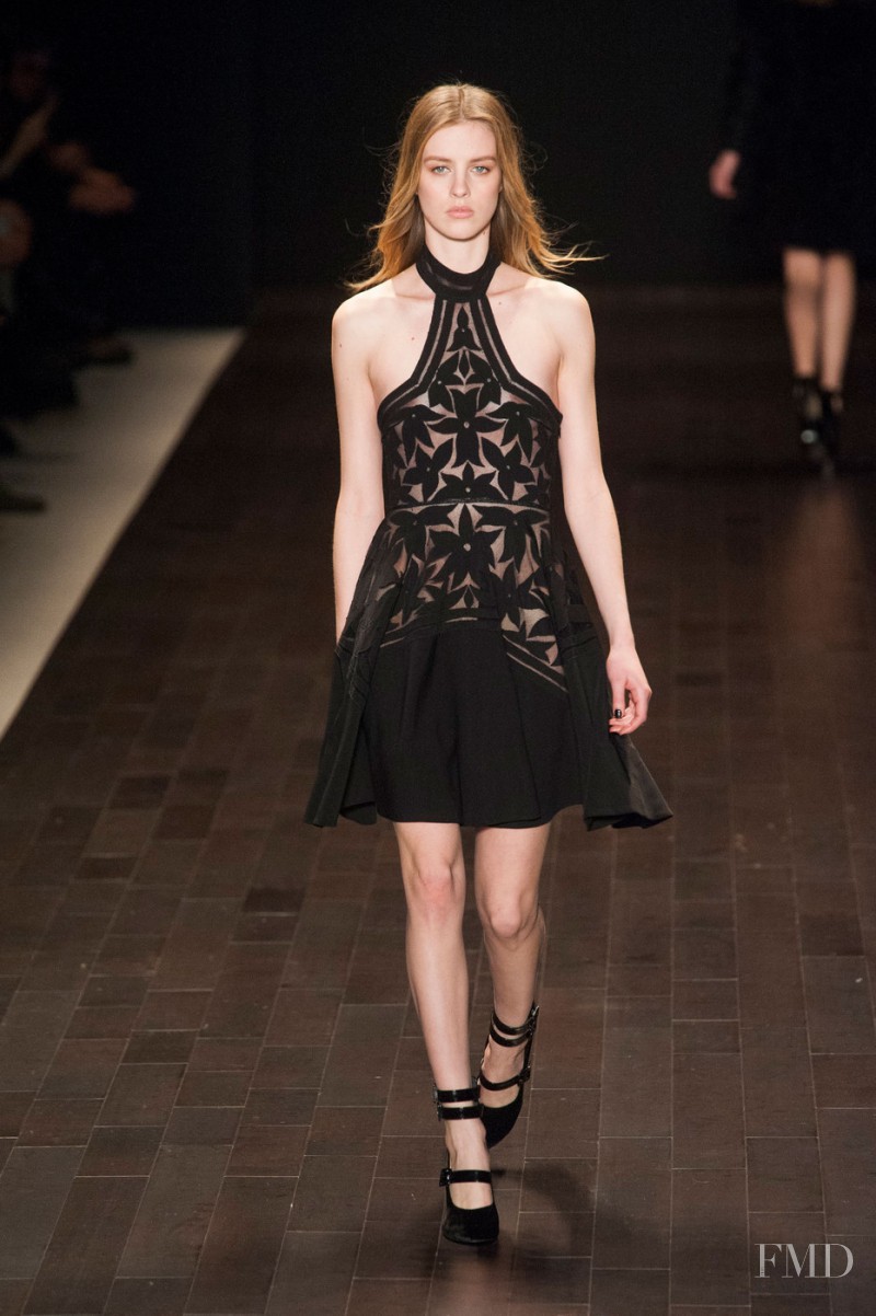 Julia Frauche featured in  the Jill Stuart fashion show for Autumn/Winter 2013