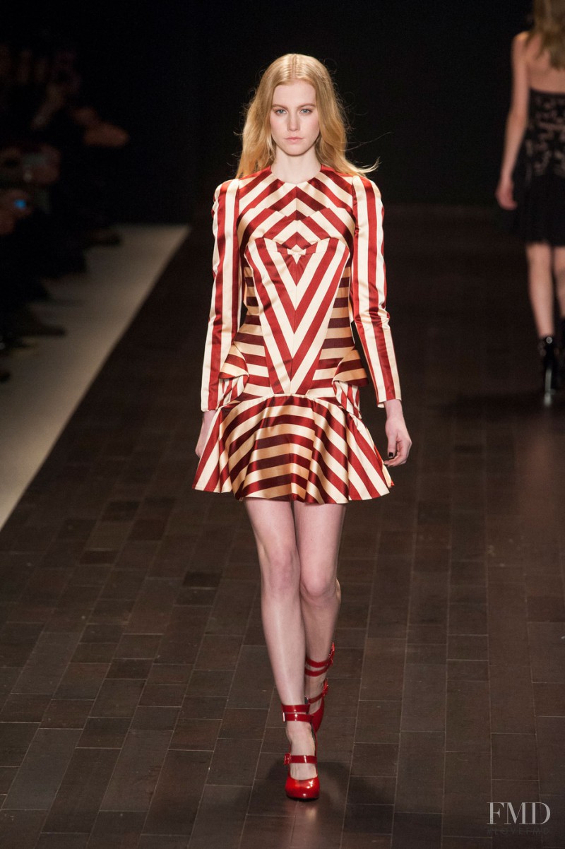 Lauren Bigelow featured in  the Jill Stuart fashion show for Autumn/Winter 2013