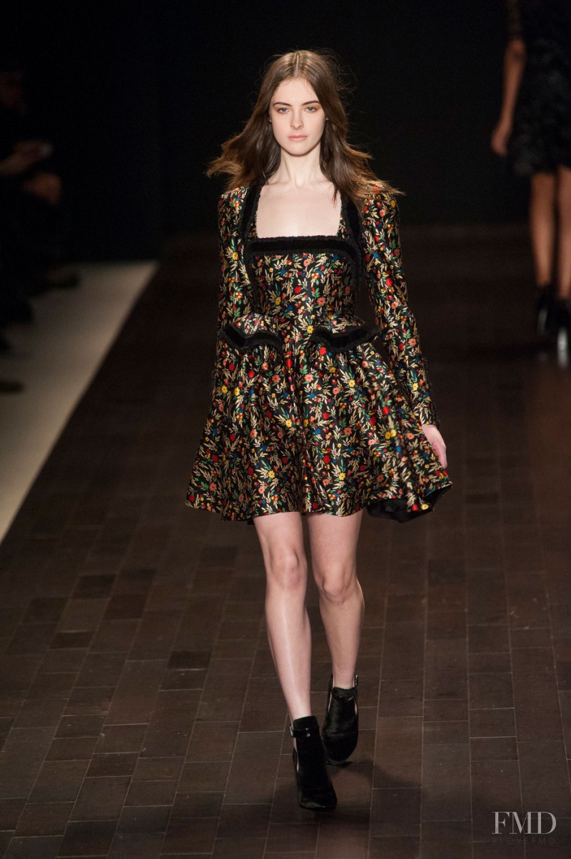 Allaire Heisig featured in  the Jill Stuart fashion show for Autumn/Winter 2013