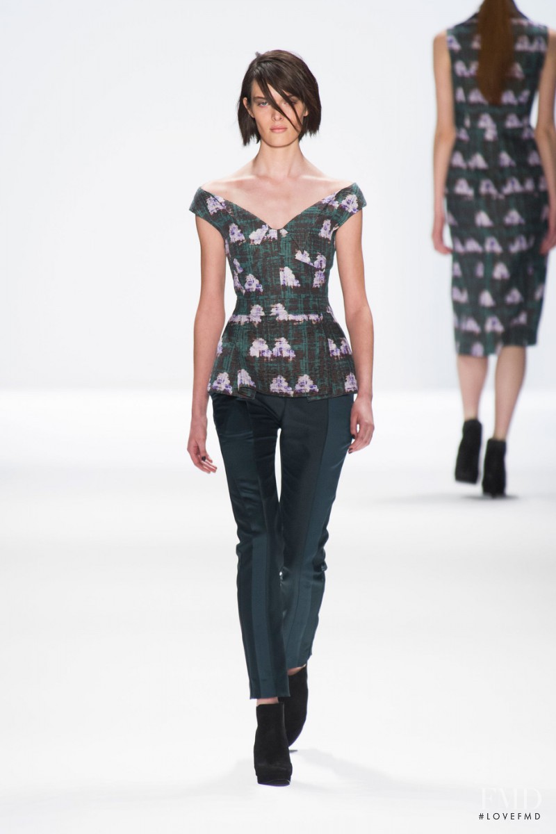 Sam Rollinson featured in  the Richard Chai fashion show for Autumn/Winter 2013