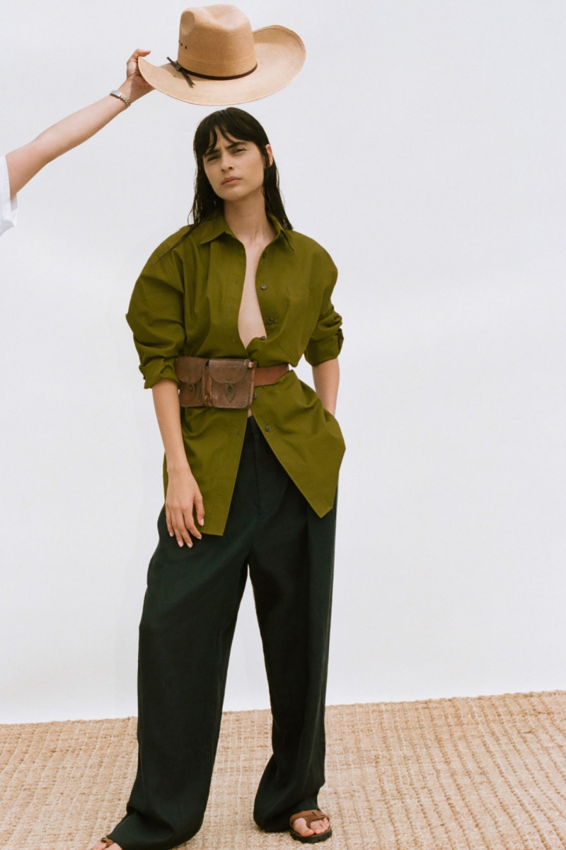 Zaira Gonzalez featured in  the Mara Hoffman lookbook for Spring/Summer 2024