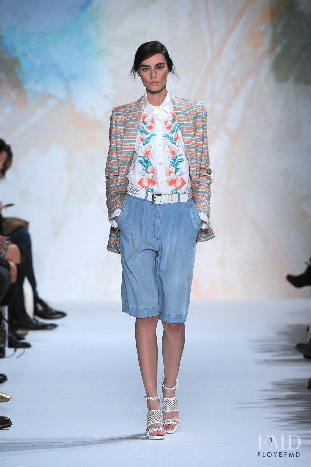 Patrycja Gardygajlo featured in  the Paul et Joe fashion show for Spring/Summer 2013