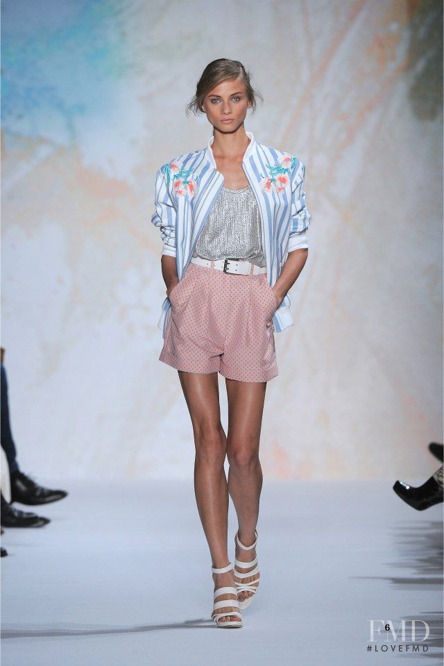 Anna Selezneva featured in  the Paul et Joe fashion show for Spring/Summer 2013