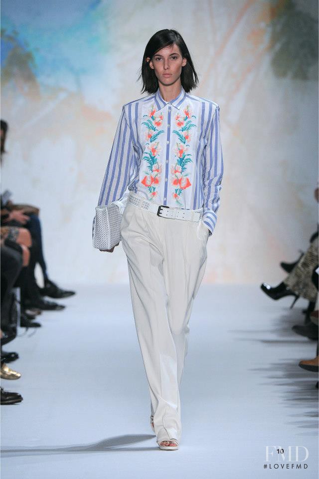 Ruby Aldridge featured in  the Paul et Joe fashion show for Spring/Summer 2013