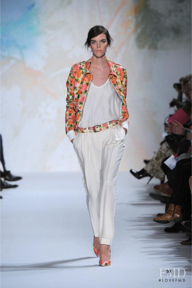 Meghan Collison featured in  the Paul et Joe fashion show for Spring/Summer 2013