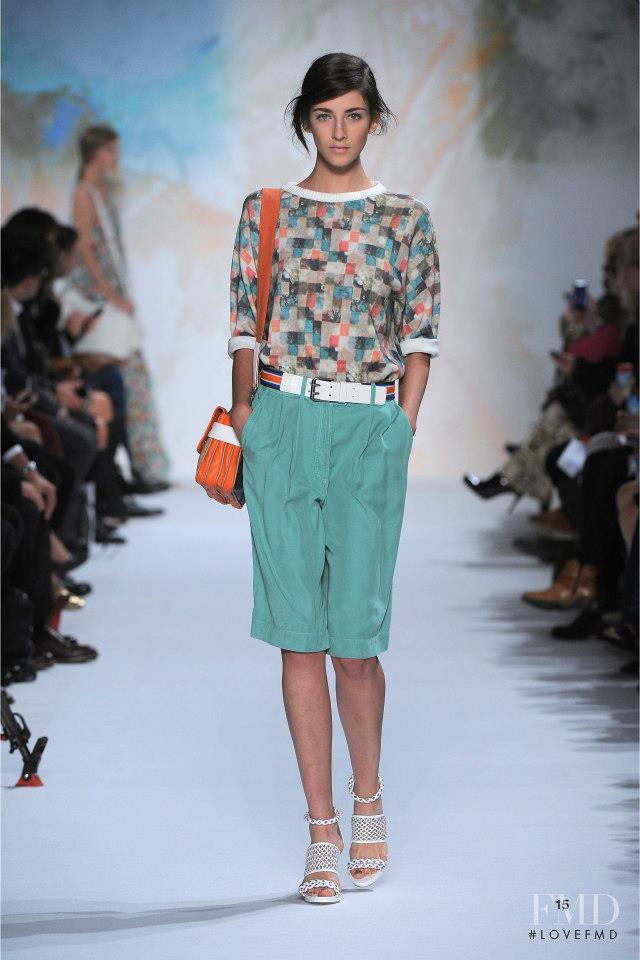 Cristina Herrmann featured in  the Paul et Joe fashion show for Spring/Summer 2013