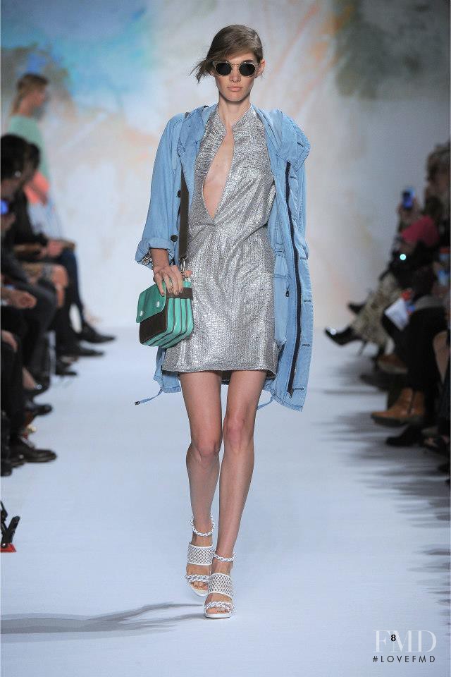 Irina Nikolaeva featured in  the Paul et Joe fashion show for Spring/Summer 2013