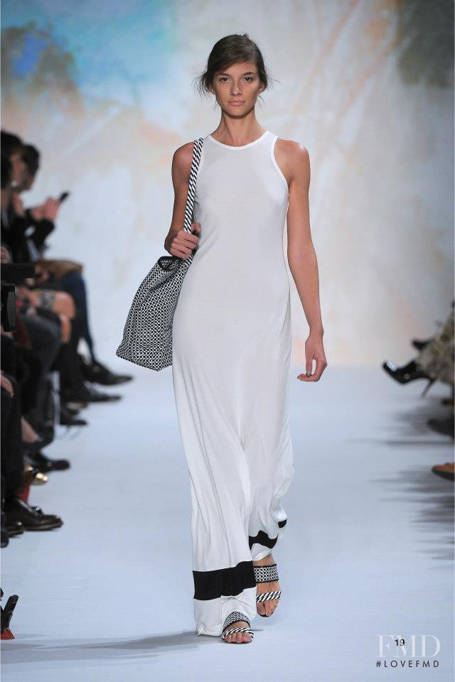 Roberta Cardenio featured in  the Paul et Joe fashion show for Spring/Summer 2013