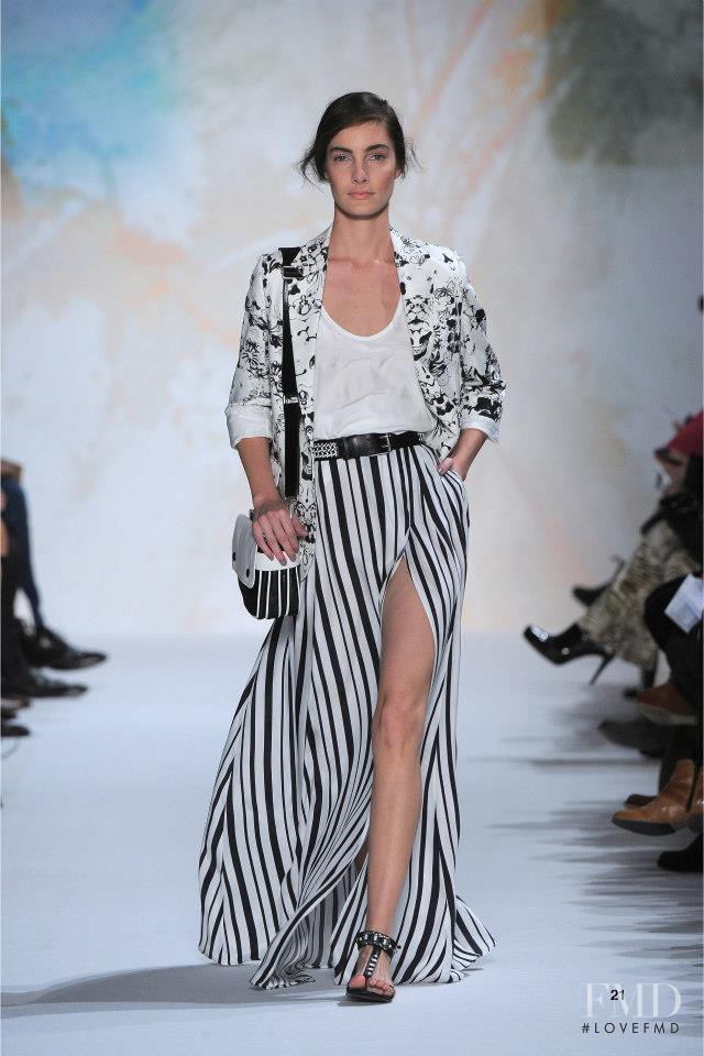 Mariana Coldebella featured in  the Paul et Joe fashion show for Spring/Summer 2013