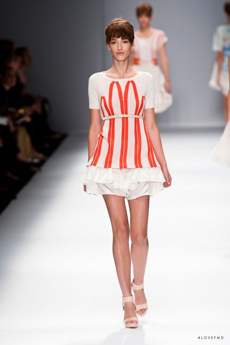Lula Osterdahl featured in  the Cacharel fashion show for Spring/Summer 2013