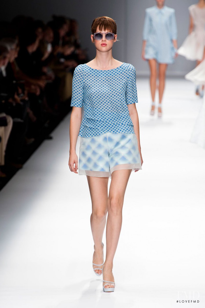 Anais Pouliot featured in  the Cacharel fashion show for Spring/Summer 2013