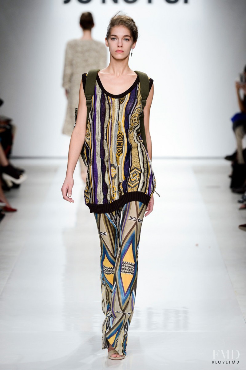 Samantha Gradoville featured in  the Jo No Fui fashion show for Spring/Summer 2013