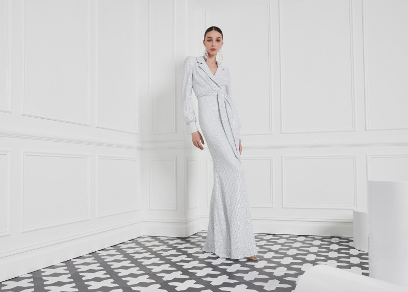 Badgley Mischka lookbook for Pre-Fall 2024