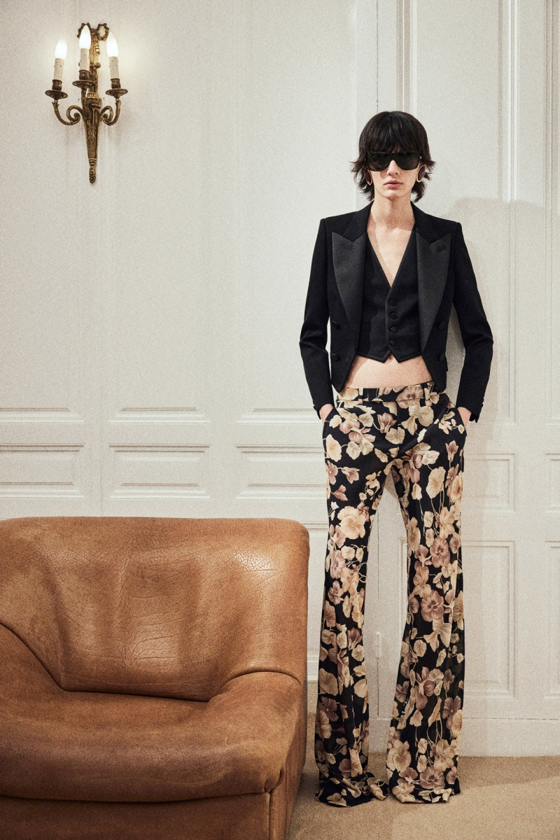 Saint Laurent lookbook for Pre-Fall 2023