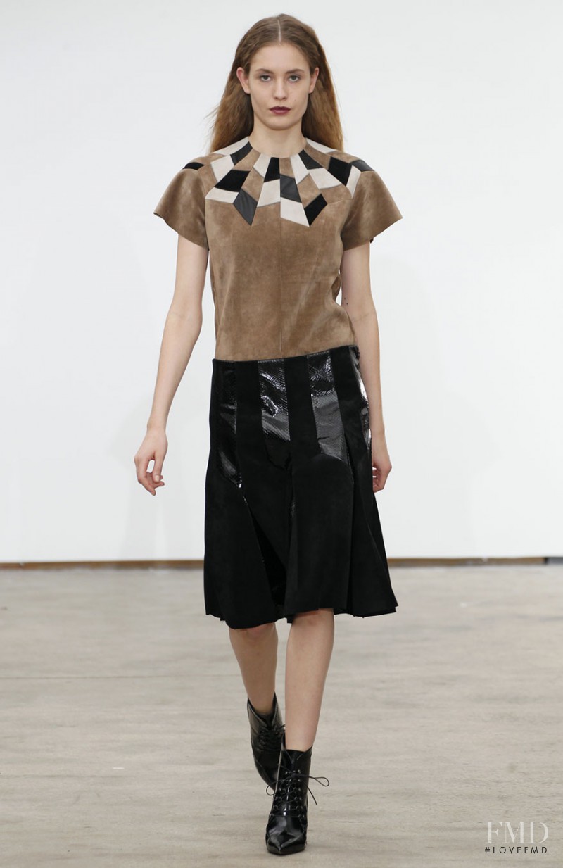 Nadja Bender featured in  the Derek Lam fashion show for Autumn/Winter 2013