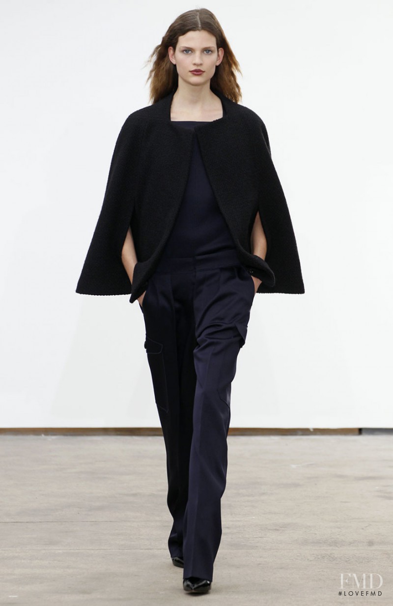 Bette Franke featured in  the Derek Lam fashion show for Autumn/Winter 2013