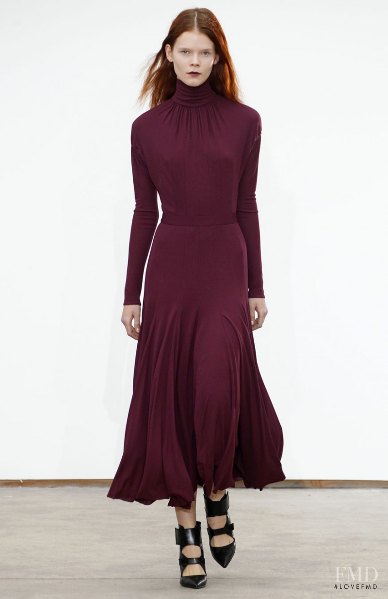 Irina Kravchenko featured in  the Derek Lam fashion show for Autumn/Winter 2013