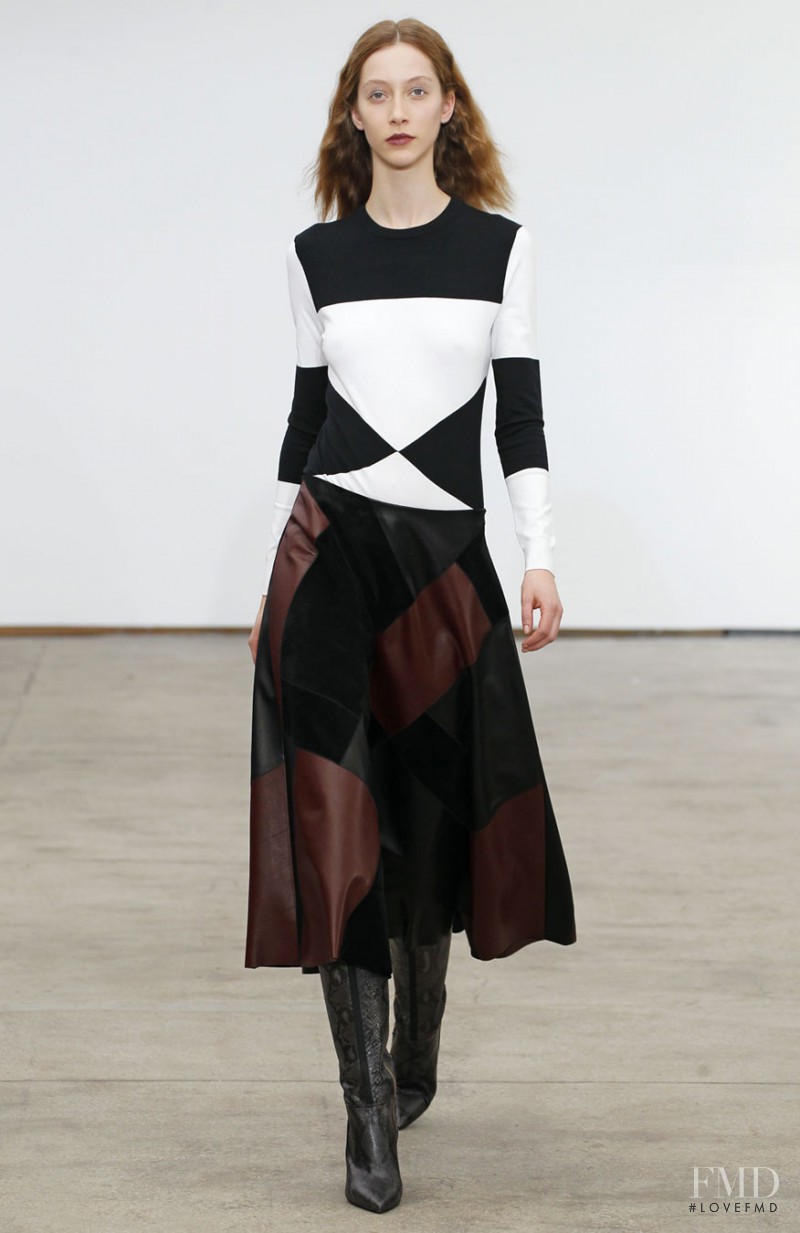 Alana Zimmer featured in  the Derek Lam fashion show for Autumn/Winter 2013