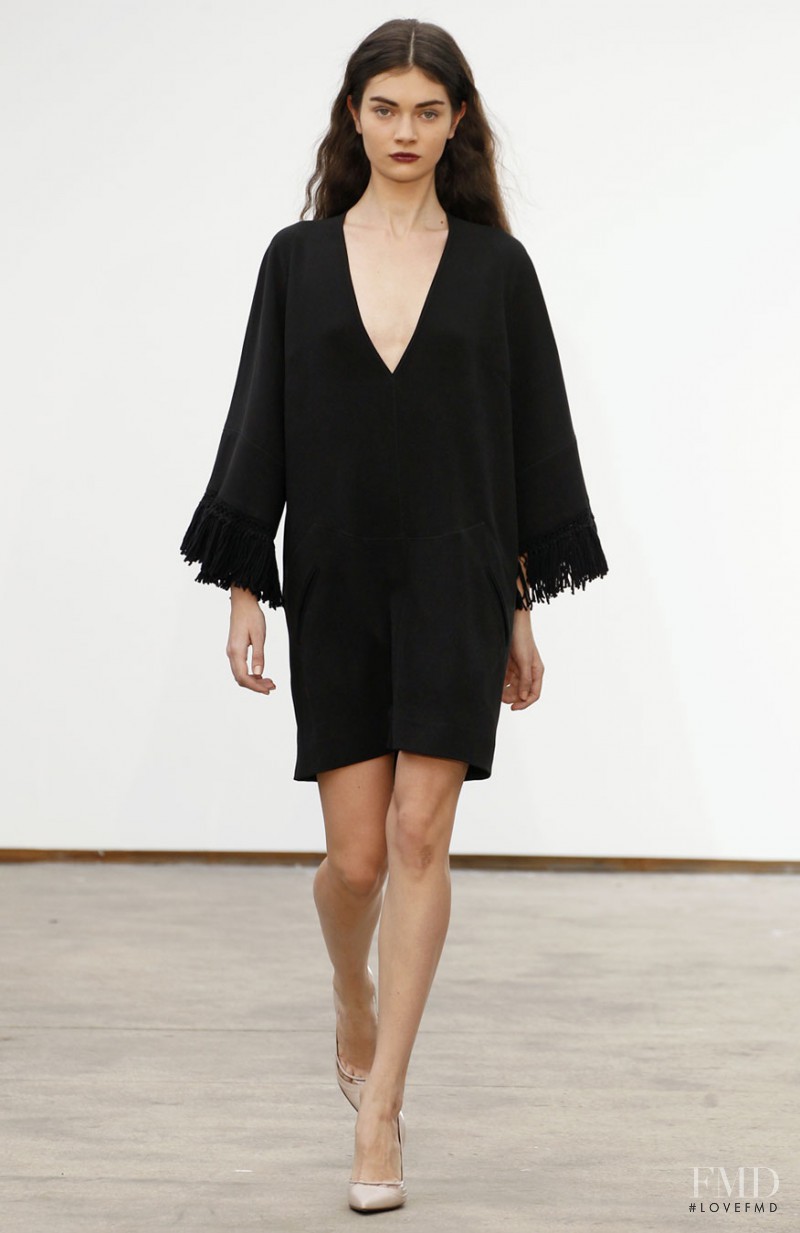 Antonina Vasylchenko featured in  the Derek Lam fashion show for Autumn/Winter 2013