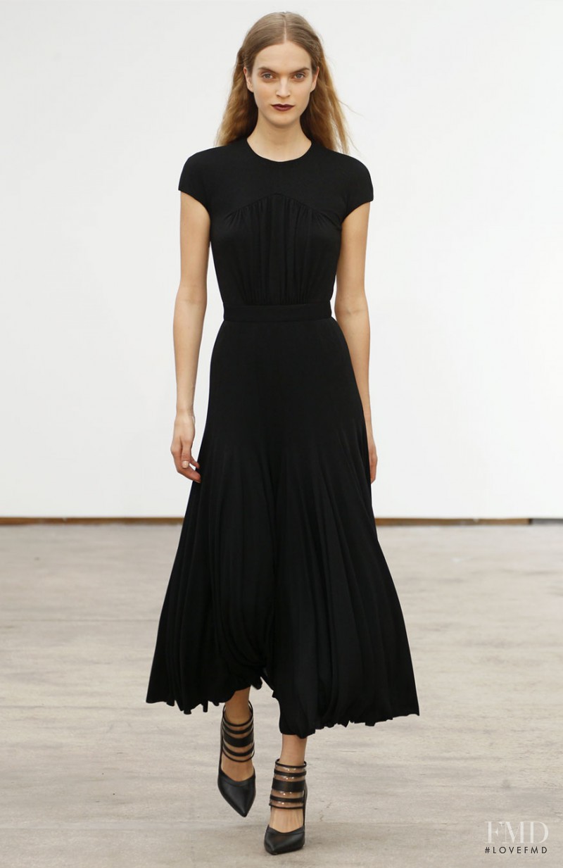 Mirte Maas featured in  the Derek Lam fashion show for Autumn/Winter 2013