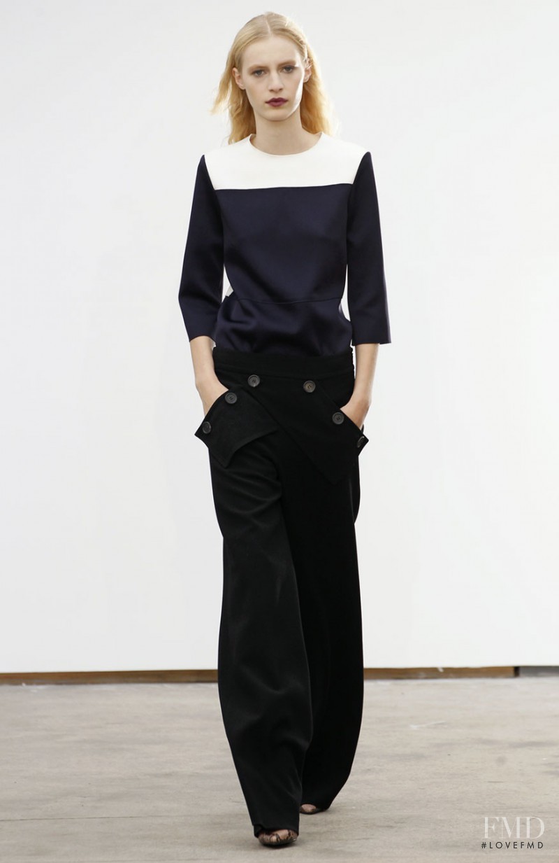 Julia Nobis featured in  the Derek Lam fashion show for Autumn/Winter 2013