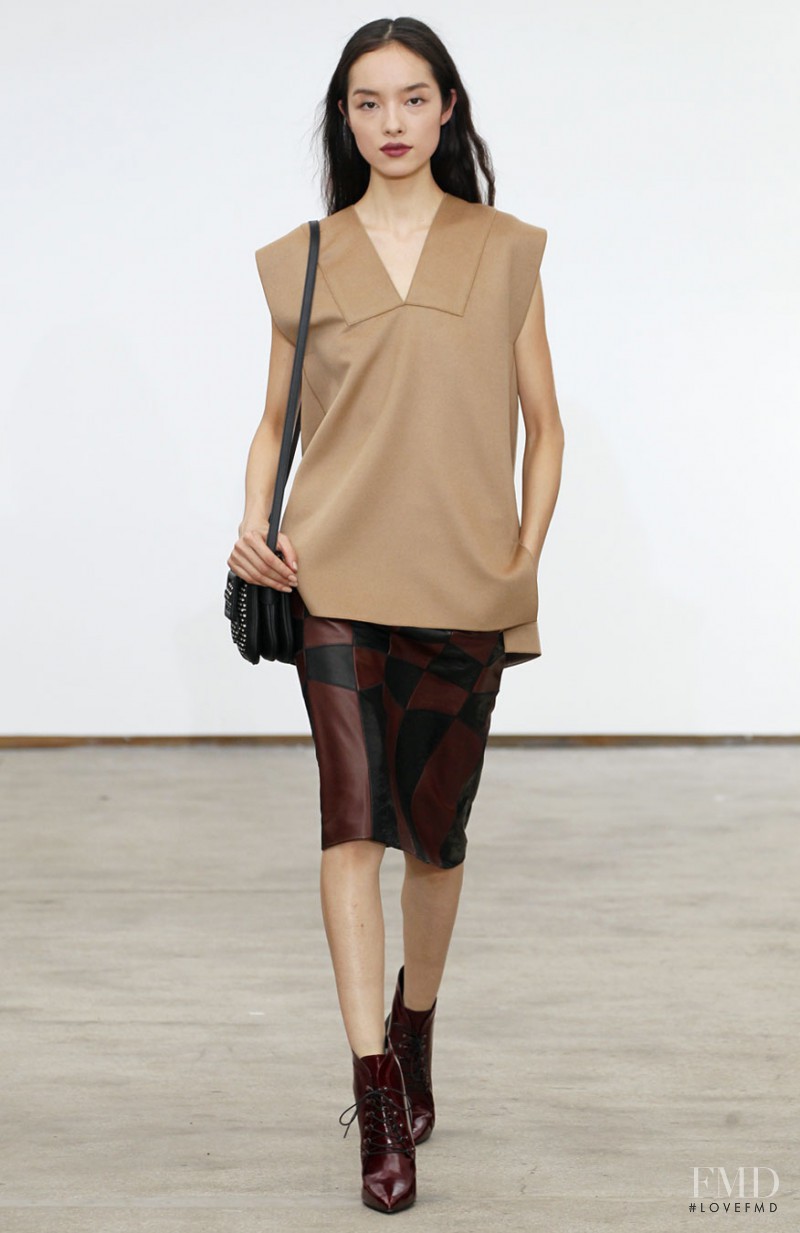 Fei Fei Sun featured in  the Derek Lam fashion show for Autumn/Winter 2013