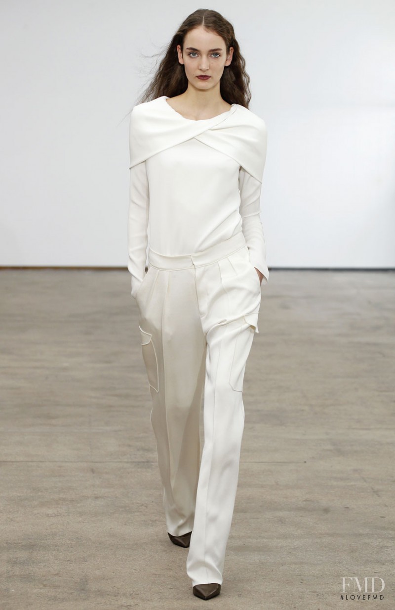 Zuzanna Bijoch featured in  the Derek Lam fashion show for Autumn/Winter 2013