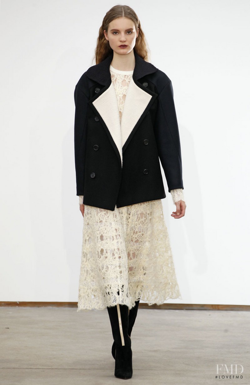 Tilda Lindstam featured in  the Derek Lam fashion show for Autumn/Winter 2013