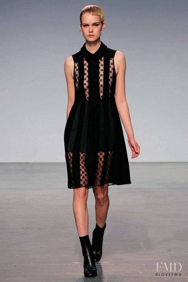 Stina Rapp featured in  the Thakoon fashion show for Autumn/Winter 2013