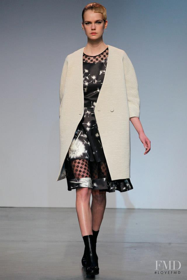 Stina Rapp featured in  the Thakoon fashion show for Autumn/Winter 2013