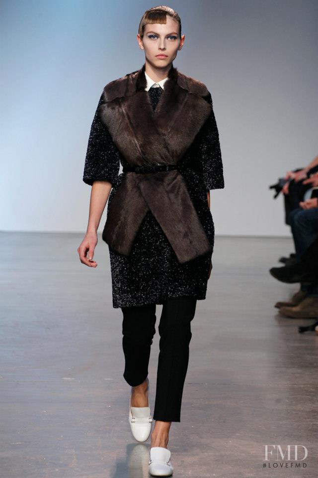 Karlina Caune featured in  the Thakoon fashion show for Autumn/Winter 2013