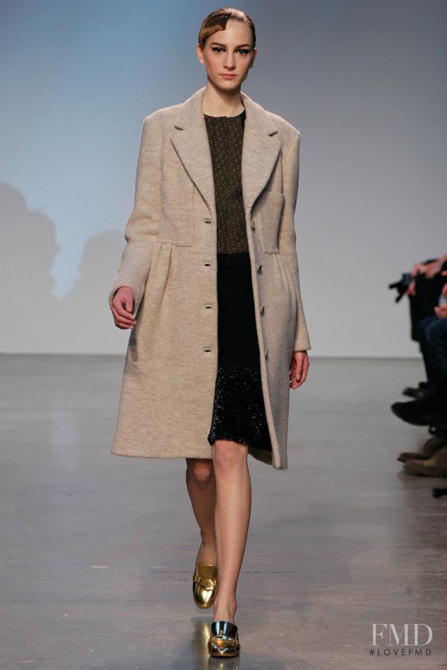 Rosanna Georgiou featured in  the Thakoon fashion show for Autumn/Winter 2013