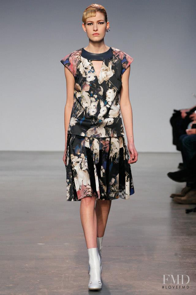 Louise Parker featured in  the Thakoon fashion show for Autumn/Winter 2013