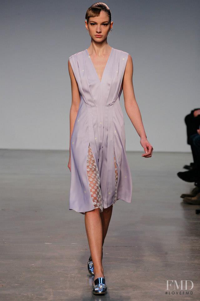 Roberta Cardenio featured in  the Thakoon fashion show for Autumn/Winter 2013