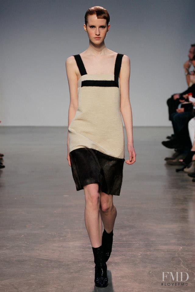 Magdalena Jasek featured in  the Thakoon fashion show for Autumn/Winter 2013