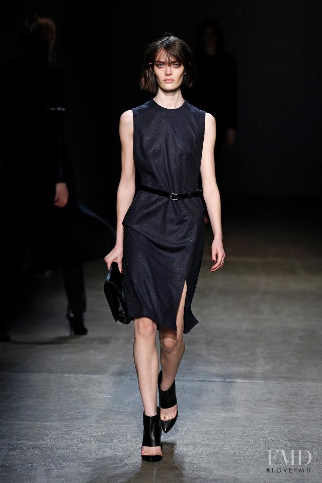 Sam Rollinson featured in  the Yigal Azrouel fashion show for Autumn/Winter 2013