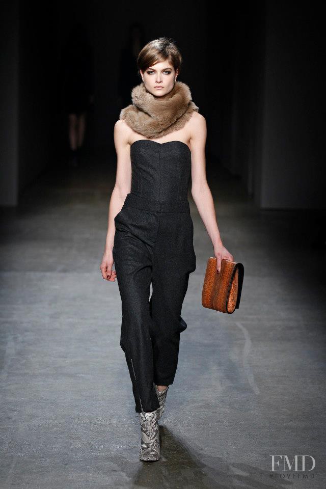Bo Don featured in  the Yigal Azrouel fashion show for Autumn/Winter 2013