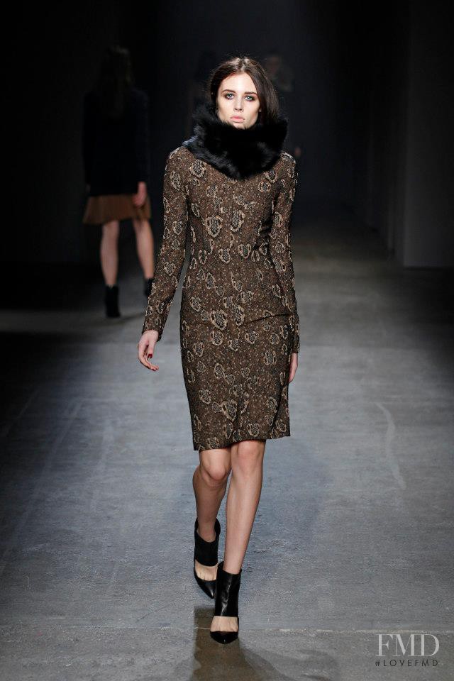 Kadriana Kodryanu featured in  the Yigal Azrouel fashion show for Autumn/Winter 2013