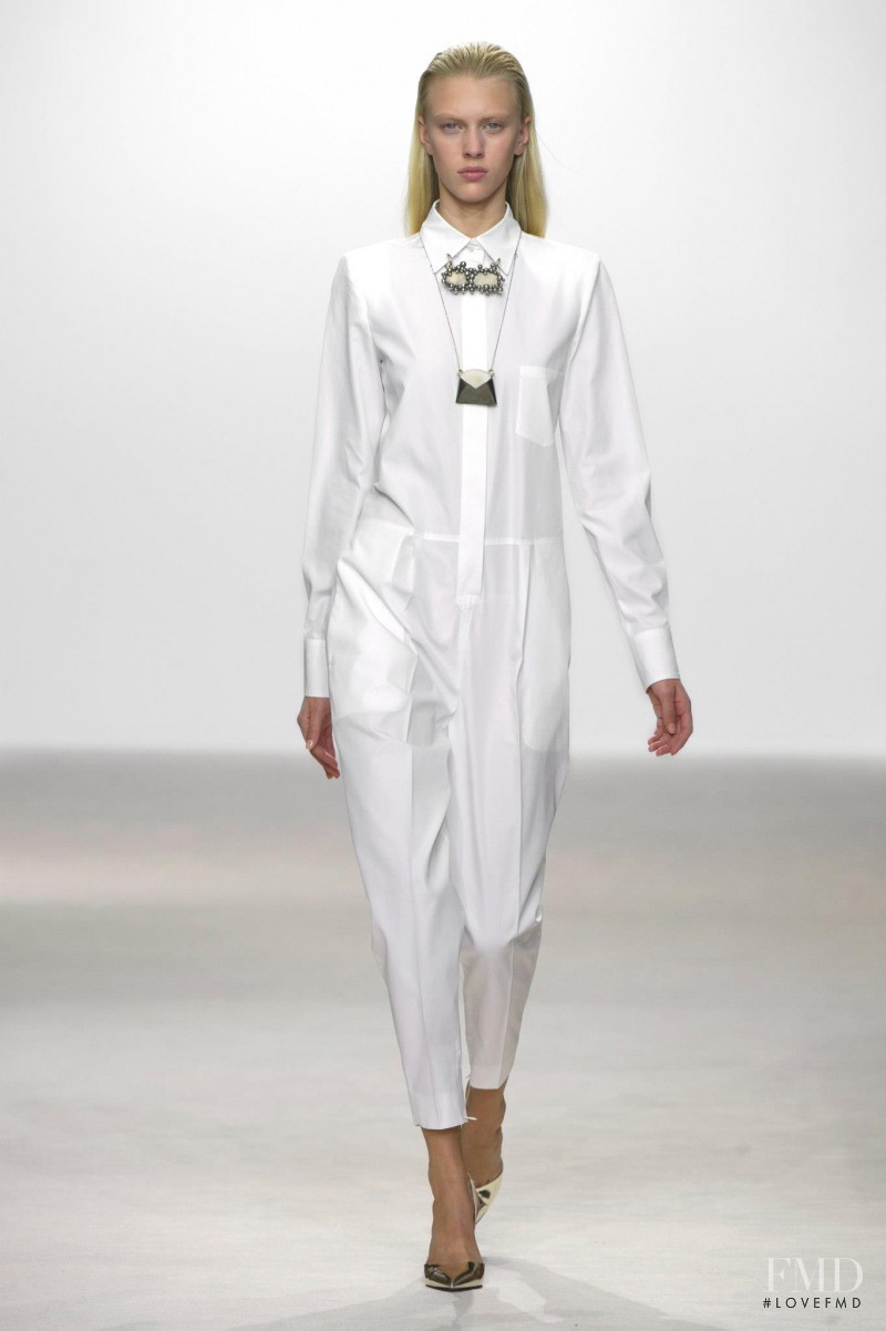 Juliana Schurig featured in  the Giambattista Valli fashion show for Spring/Summer 2013
