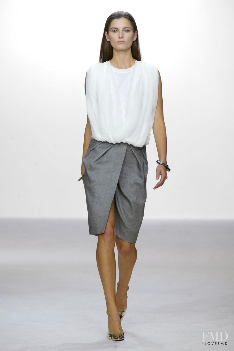 Ava Smith featured in  the Giambattista Valli fashion show for Spring/Summer 2013