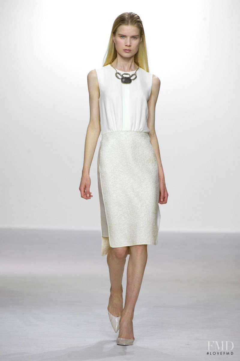 Elsa Sylvan featured in  the Giambattista Valli fashion show for Spring/Summer 2013