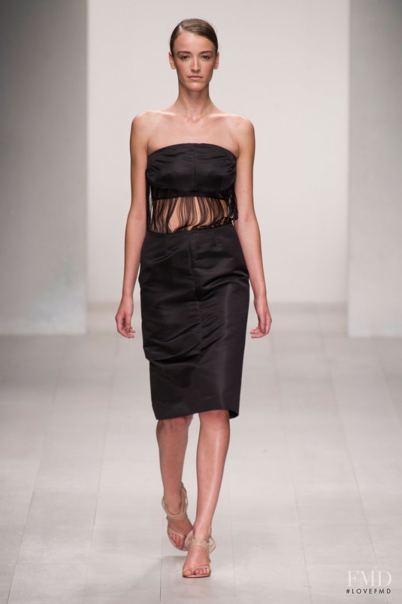 Lula Osterdahl featured in  the Todd Lynn fashion show for Spring/Summer 2013