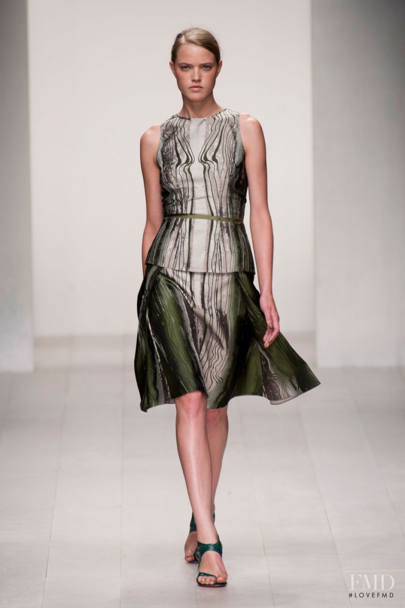 Milana Kruz featured in  the Todd Lynn fashion show for Spring/Summer 2013