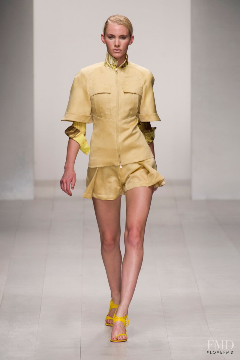 Emily Baker featured in  the Todd Lynn fashion show for Spring/Summer 2013