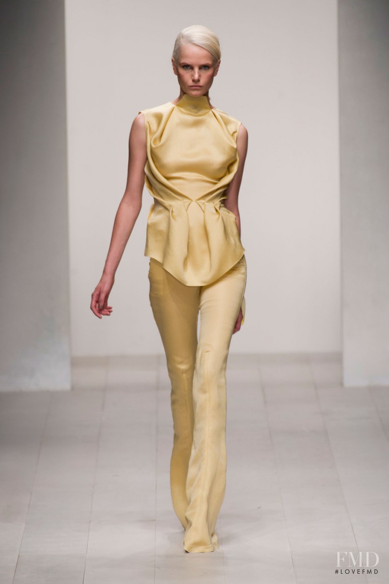 Anmari Botha featured in  the Todd Lynn fashion show for Spring/Summer 2013