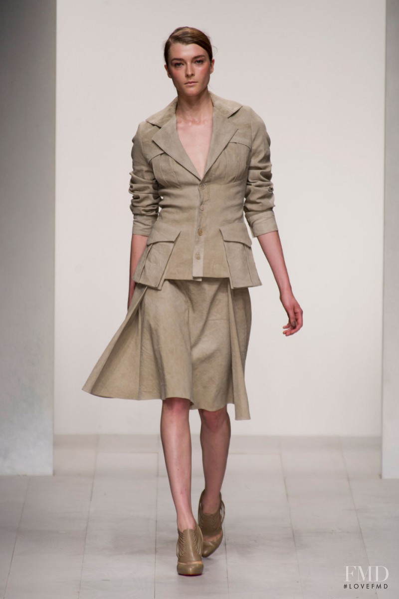 Zenia Sevastyanova featured in  the Todd Lynn fashion show for Spring/Summer 2013